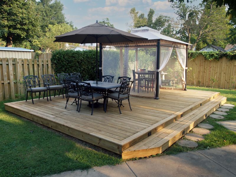 Floating Deck Installation in Norwalk, CT
