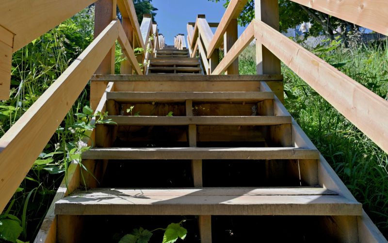 Oak Stairs Installation in Conroe, TX