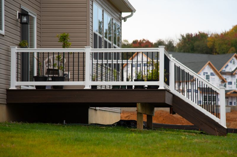 Wood Handrail Repair in Olathe, KS