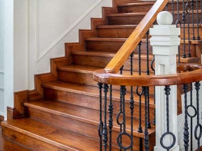 Wood Railing Installation
