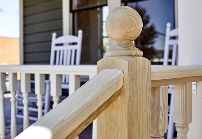 Wood Railing Installation