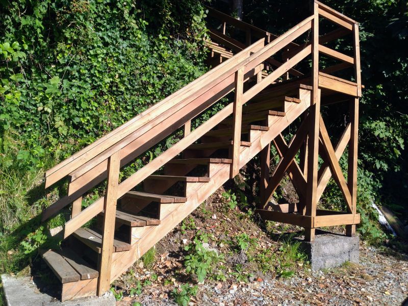 Wood Steps Replacement in Conroe, TX