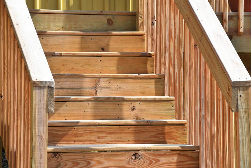 Wooden Banister Installation in Olathe, KS