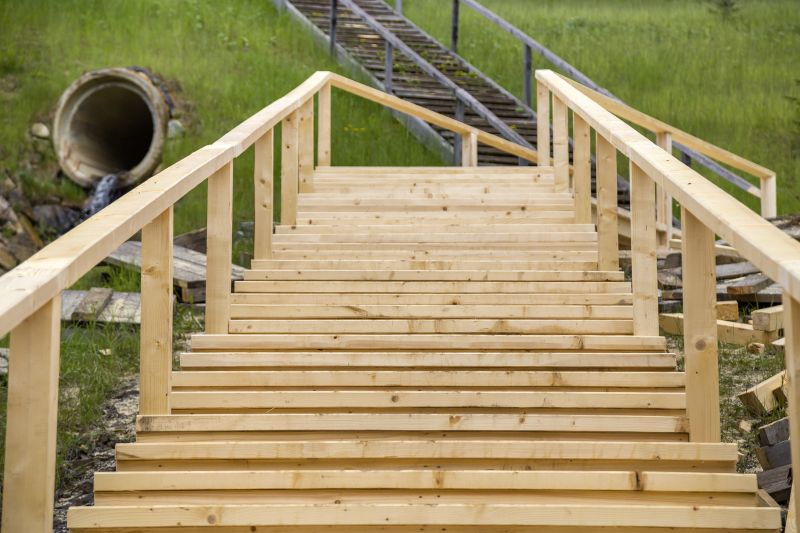 Wooden Steps Installation in Wilmington, NC
