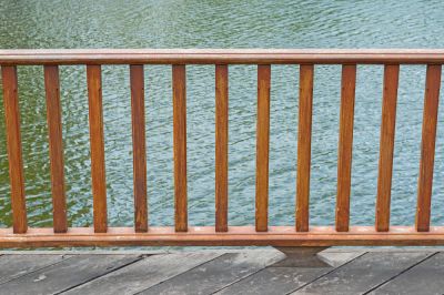 Provide Structural Support with a Wood Railing!